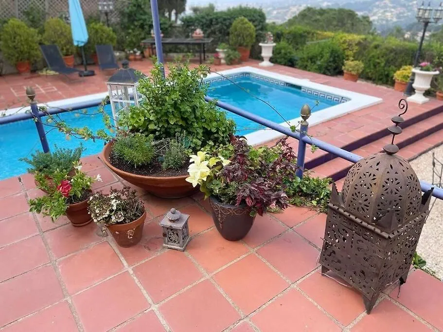 Preciosa Casa Con Vistas Al Mar Villa Cabrils Chalet