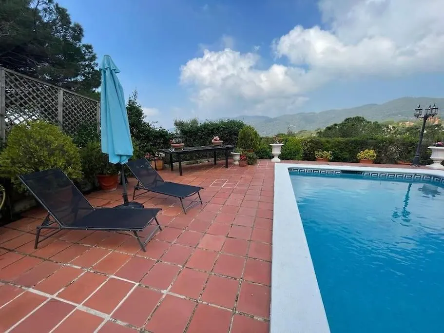 Preciosa Casa Con Vistas Al Mar Villa Cabrils 0*,