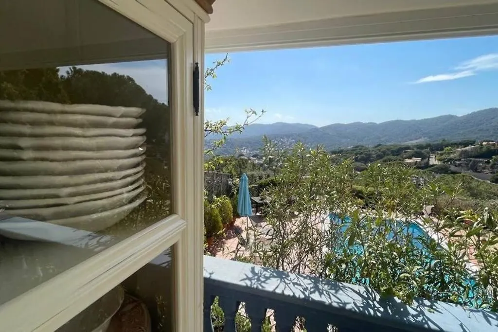 Preciosa Casa Con Vistas Al Mar Villa Cabrils Chalet